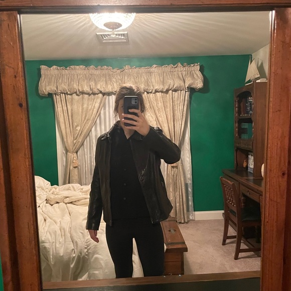 carbon 2 cobalt Jackets & Coats Carbon 2 Cobalt Sloane Leather